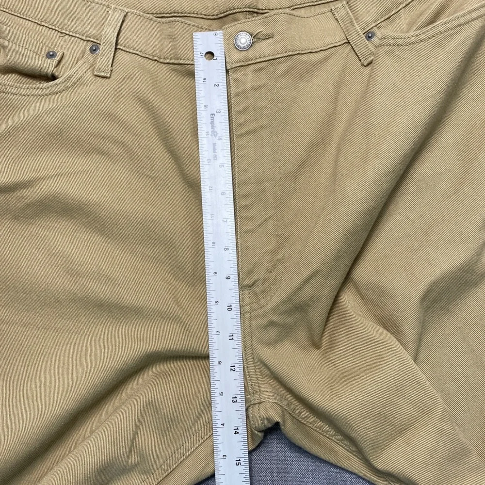 Levis 541 Athletic Taper Khaki Tan Pants Mens 44x30 Chino Twill Jeans